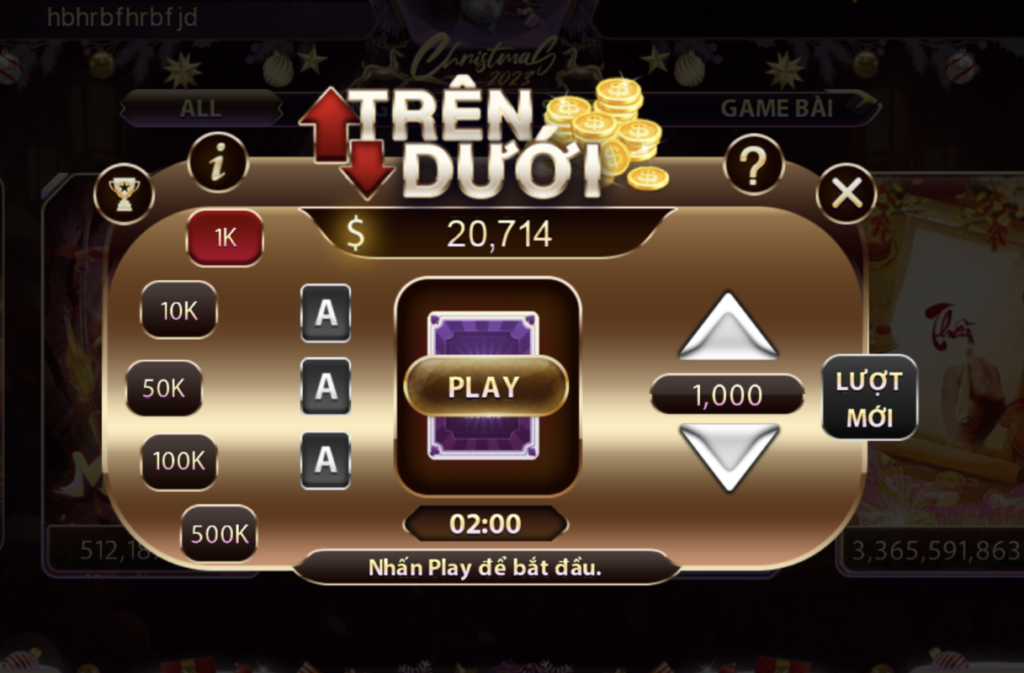 Mini Game Trên Dưới là gì?